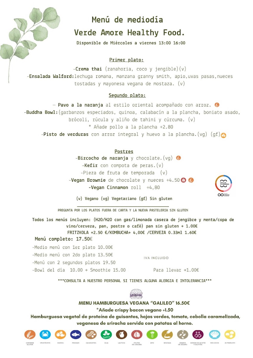 Menu Verde Amore Healthy Food-1